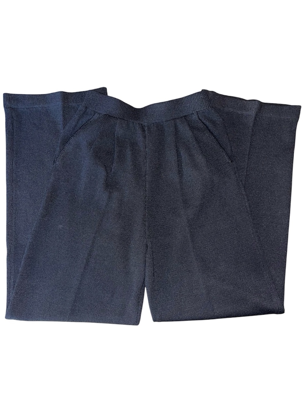 St. John Basics Women's Black Knit Pants